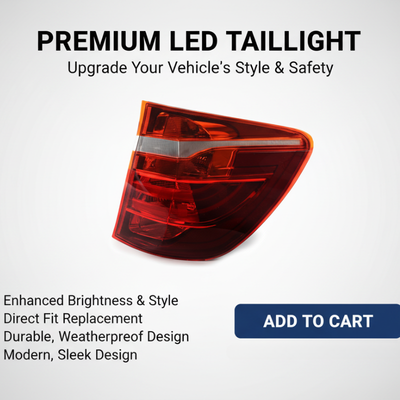OEM Specification Outer Tail Light for Mercedes-Benz BMW X3 F25 - Precise Fit Left/Right Tail Lamp