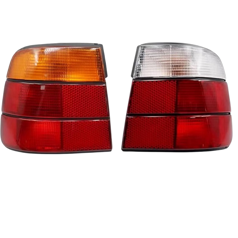 OEM Specification Outer Tail Light for BMW 5 Series E34 - White/Yellow/Gray Optional