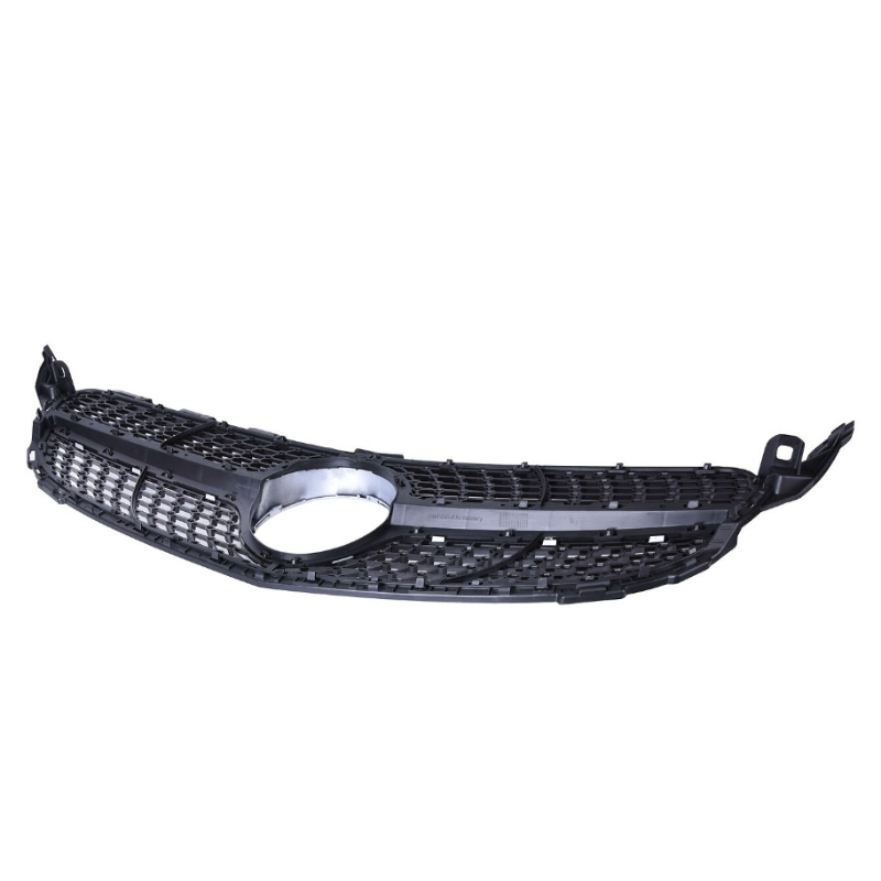 2013-2015 Mercedes-Benz W205 C-Class C300 Grille | Black & Silver | Aftermarket Part | A  2048800023