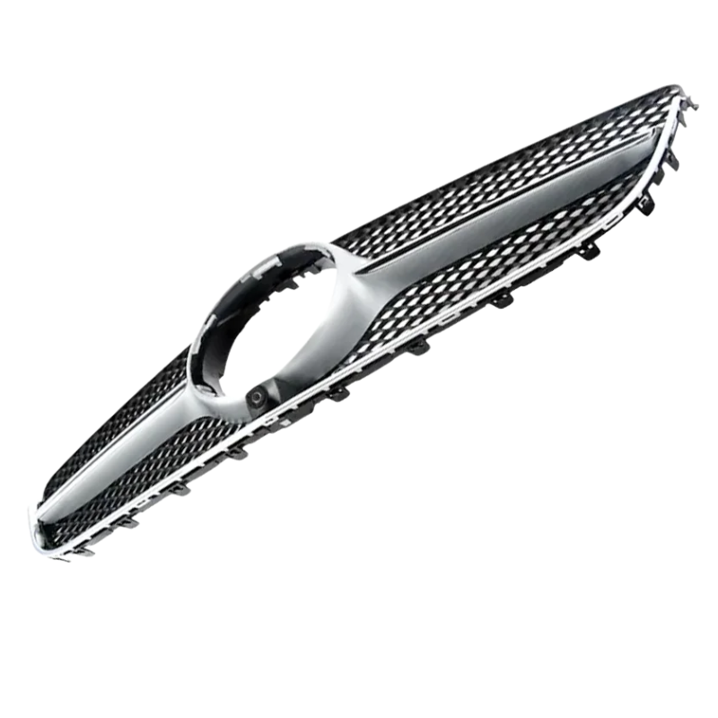 Mercedes-Benz W207 E-Class (Imported) 2014-2016 Grille with Camera Hole | 2 Colors Sliver Black