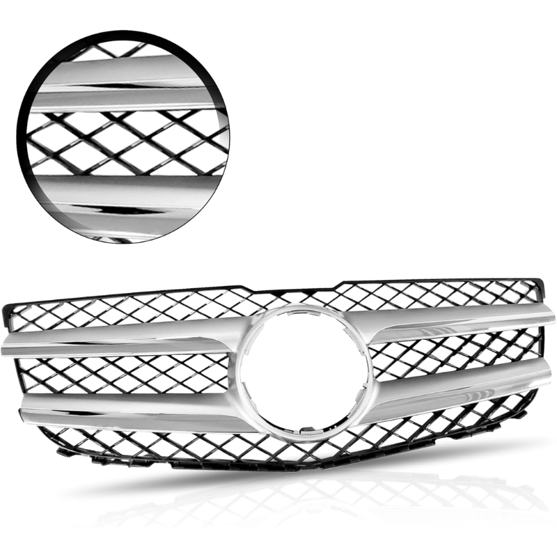 Mercedes-Benz X204 GLK 2013-2015 Replacement Grille | Fits OEM 2048802983 - Original Spec