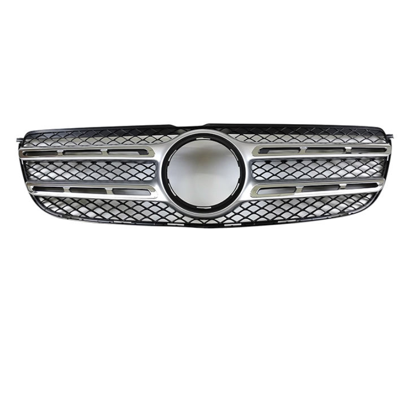 Mercedes-Benz GLS-Class W166 Grille, 2016-2018 Fit, Non-Porous, Aftermarket Replacement