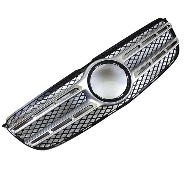 Mercedes-Benz GLS-Class W166 Grille, 2016-2018 Fit, Non-Porous, Aftermarket Replacement