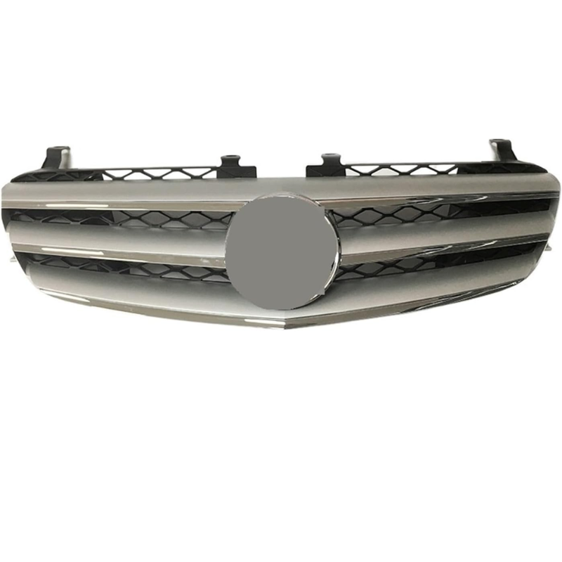 Mercedes-Benz R-Class W251 Grille 2007-2010 | OEM 2518800383/1283, Silver & Black Aftermarket Grille
