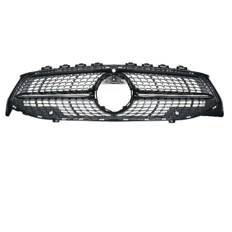 Mercedes-Benz CLA Grille | OEM 1188800802/1188800902, Perforated/Non-Perforated, Silver & Black