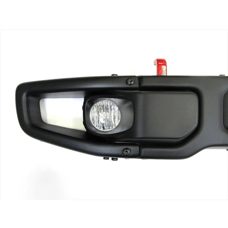 10th Anniversary Front Bumper for Jeep Wrangler JK Rubicon (2007-2017) - Heavy-Duty Steel, Winch-Rea