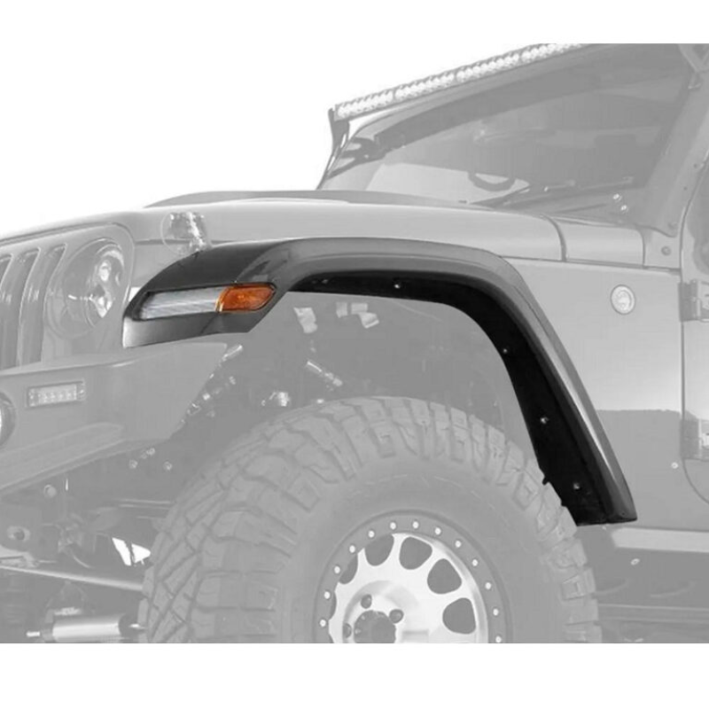 10th Anniversary Jeep Wrangler JK to JL Style Body Kit (2007-2017) Grille Bumpers Fender Flares hood