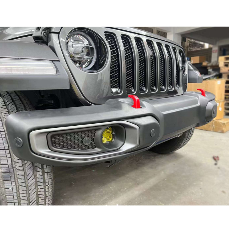 10th Anniversary US-Spec Front Bumper for Jeep Wrangler JL 2018-2025 | Plastic Shell & Metal Bracket