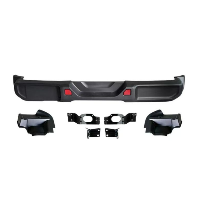 10th Anniversary US-Spec Rear Bumper for Jeep Wrangler JL 2018-2025 | Plastic Shell & Metal Bracket