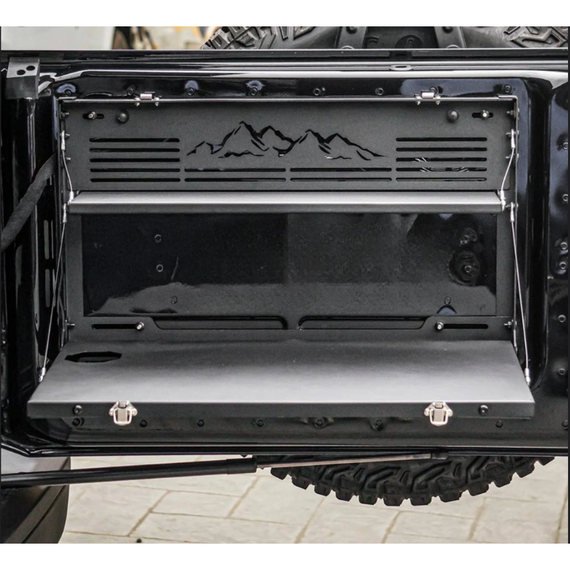 Tailgate Foldable Operation Table & Cargo Shelf for Ford Bronco 2022+ - MCOM Multifunctional Rear St