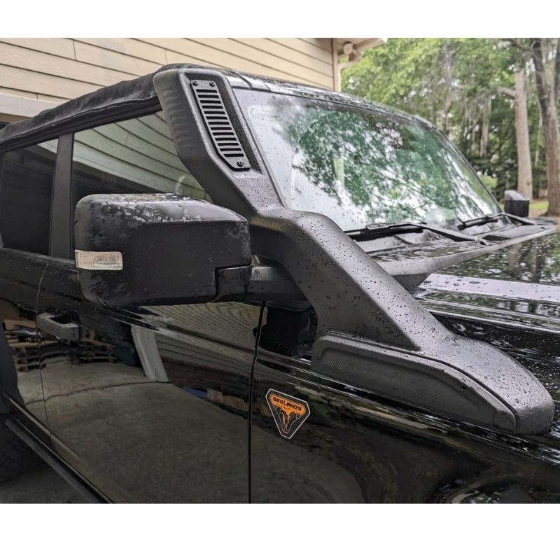 Off-Road Intake Snorkel for Ford Bronco 2021+ 2.3L & 2.7L Hard Top (Not Sport or Raptor) - Requires 