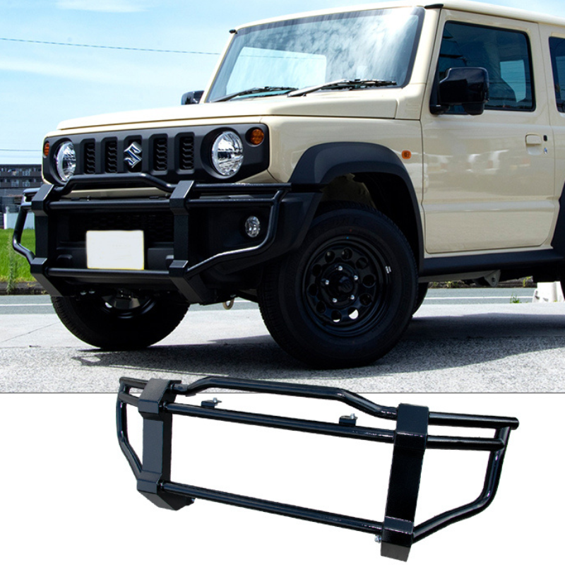 Heavy Duty Steel Front & Rear  Guard for Suzuki Jimny JB74 (2018-2026) - Bolt-on Protection Bull Bar