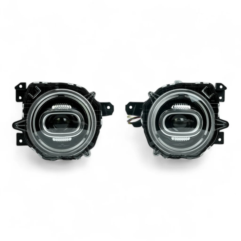 Black Bison Edition LED Projector Headlights for Suzuki Jimny JB64 JB74 (2019-2024)