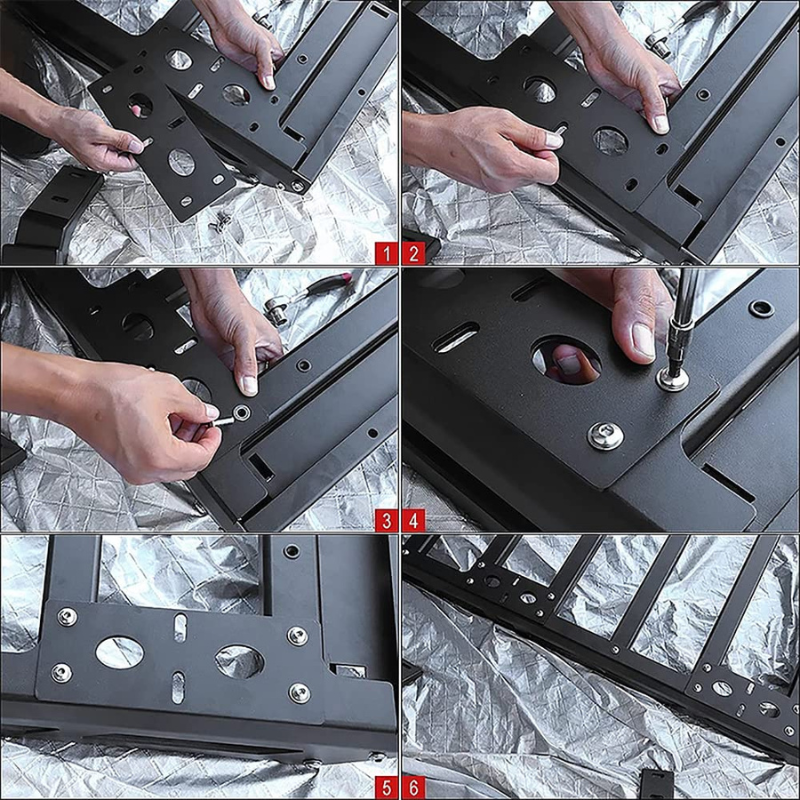  Heavy Duty Aluminum Roof Rack Platform for Suzuki Jimny JB64 JB74 (2018-Present) - Low Profile Off